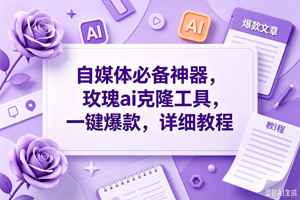 （18951期）玫瑰ai克隆，一键爆款ai神器，自媒体的必备工具，50多个功能，详细教程-智云网