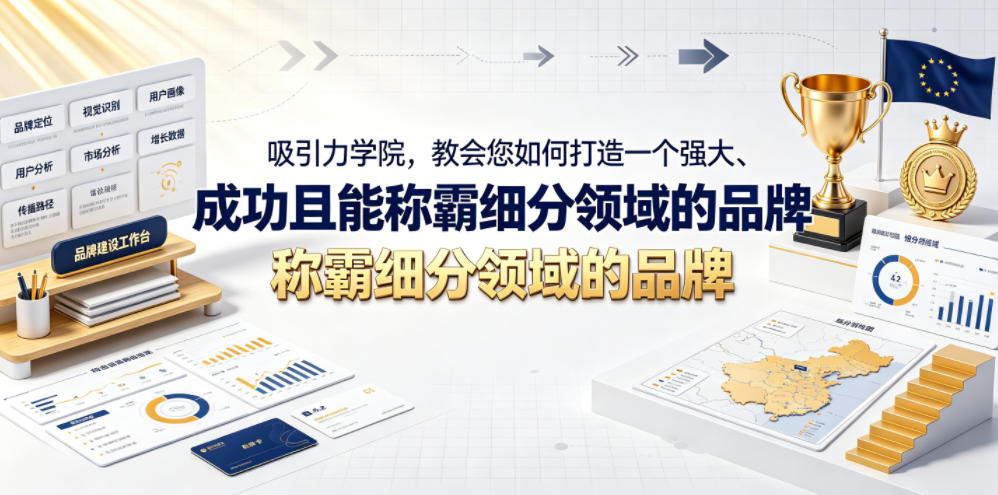吸引力学院，教会您如何打造一个强大、成功且能称霸细分领域的品牌！【原创双语字幕】-智云网
