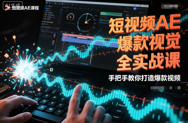 短视频AE爆款视觉全实战课,手把手教你打造爆款视频-智云网
