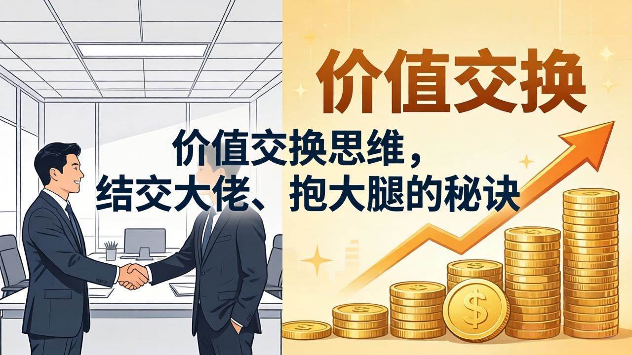 （18258期）某付费文章：价值交换思维，结交大佬、抱大腿的秘诀-智云网