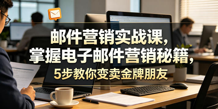 邮件营销实战课,掌握电子邮件营销秘籍,5步教你变卖金牌朋友【原创双语字幕】-智云网