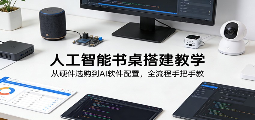 人工智能书桌搭建教学：从硬件选购到AI软件配置，全流程手把手教-智云网
